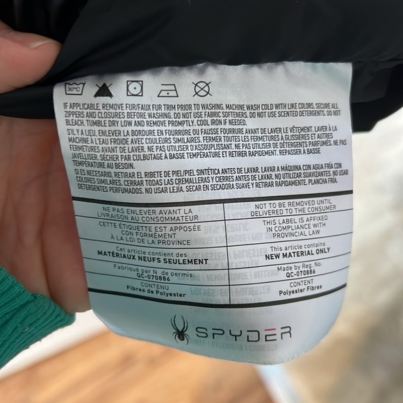 Spyder Explorer Parka Thermaweb Insulated Snow/Ski Jacket w/ removable faux fur - Picture 10 of 16